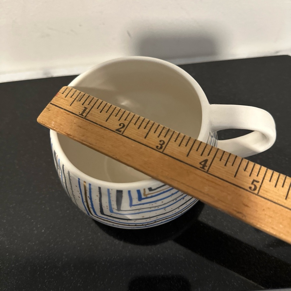 Anthropologie Oleanna
Turquoise/Aqua Mug Coffee
Cappuccino Exc - Picture 8 of 10